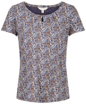Women’s Seasalt Appletree Top II - Petal Stamp Deep Water