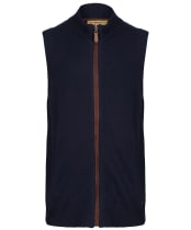 Men’s Dubarry Upperwood Knit Gilet - Navy