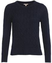 Women's Barbour Hampton Knit Sweater - Navy 2