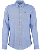 Men's Barbour Nelson Tailored Shirt - Blue