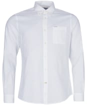 Men's Barbour Nelson Tailored Shirt - White