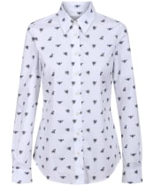 Women's Schoffel Norfolk Shirt - BEE PRINT