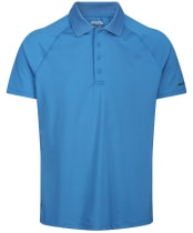 Men’s Musto Evolution Sunblock Polo Shirt - Vallarta Blue