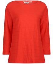Women's Lily & Me Monica Top - Tomato Red