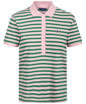Women’s GANT Icon G Stripe Polo - Lavish Green