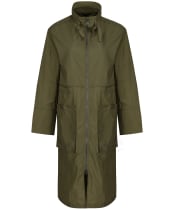 Women’s Didriksons Viveka Coat Long - Canvas Green