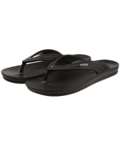 Women's Reef Water Court Flip Flops - Black