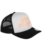 Women’s Salty Crew Stay Glassy Foam Trucker Cap - Black / White