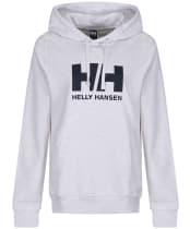 Women’s Helly Hansen Logo Hoodie - Nimbus Cloud Melange