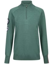 Women’s Amundsen Peak Half Zip Sweater - Pale Green