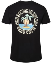 Men’s Salty Crew Dos Palms Premium S/S Tee - Black