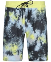 Men’s Volcom Saturate Stoney 19” Boardshorts - Lime Tie Dye