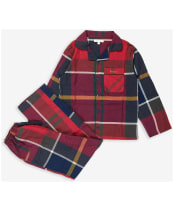 Children Christmas Pj Set                     - Red Tartan