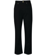 Women's Barbour International Garcia High Rise Jean - Black