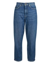 Women's Barbour Moorland High Rise Jeans - Original Wash