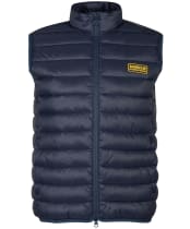 Men’s Barbour International Racer Reed Gilet - Navy