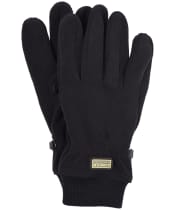 Men's Barbour International Axle Fleece Gloves - Black