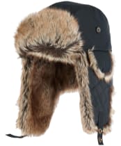 Men’s Barbour Cleadon Trapper Hat - Black