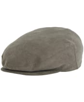 Men's Barbour Waterproof Beaufort Flat Cap - Dark Olive