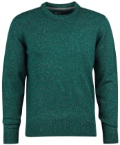 Men's Barbour Tisbury Crew Neck Sweater - Green