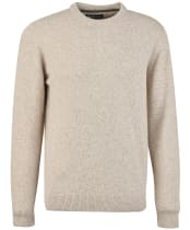 Men's Barbour Tisbury Crew Neck Sweater - Stone