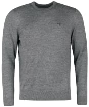 Men's Barbour Firle Crew Sweatshirt - Grey Marl