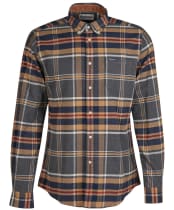 Ronan Tailored Shirt                          - Grey Marl