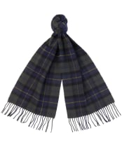 Tartan Lambswool Scarf                        - Olive Night