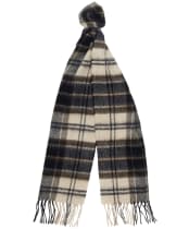 Barbour Tartan Merino Cashmere Wool Scarf - AUTUMN DRESS