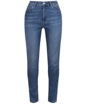 Women’s GANT Nella Travel Indigo Jeans - MID BLUE WORNIN