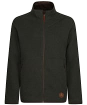 Men’s Harkila Metso Full Zip Sweater - Willow Green