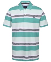 Men’s Crew Clothing Trescow Polo Shirt - Lagoon
