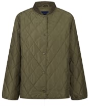 Gant Quilted Jacket - Hunter Green