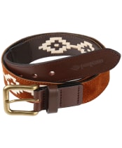 Pampeano Suede Confianza Polo Belt - Tan