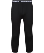 Men’s Helly Hansen Lifa Merino Midweight 3/4 Pant - Black