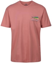 Men's Salty Crew El Dorado Premium T-Shirt - Coral