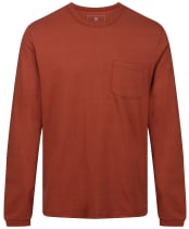 Men’s Globe Every Damn Day LS Tee - Dark Walnut