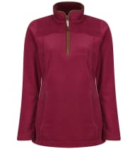 Women's Schoffel Tilton 1/4 Zip Fleece - Mulberry