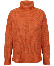 Women’s GANT Multi Colour Roll Neck Sweater - GOLDEN ORANGE