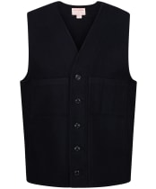 Men's Filson Mackinaw Wool Vest - Dark Navy