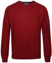 Men's Alan Paine Streetly Crew Neck Pullover - Magma