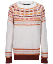 Women’s Crew Clothing Ida Jumper - White / Pink