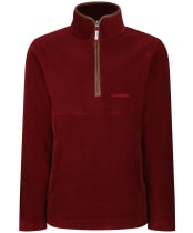 Men's Schoffel Berkeley 1/4 Zip Fleece - Claret