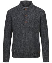 Men’s Sherpa Ranga Button Mock Neck - Kharani Grey