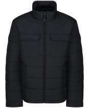 Men’s GANT Channel Quilted Windcheater - Black