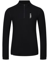 Men’s Mons Royale Cascade Merino Flex 200 1/4 Zip Top - Black