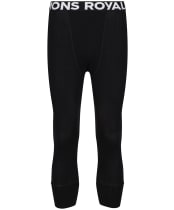 Men’s Mons Royale Cascade Merino Flex 200 3/4 Leggings - Black
