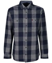 Men’s Joules Penstone Classic Fit Twill Shirt - JAKE CHECK NVGY