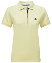 Women's Schöffel St Ives Polo Shirt - Pale Lemon
