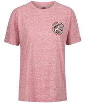 Women’s Salty Crew Rainbow Boyfriend T-Shirt - Vintage Red